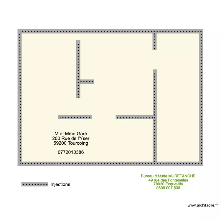 PLAN GAR&Egrave;E. Plan de 