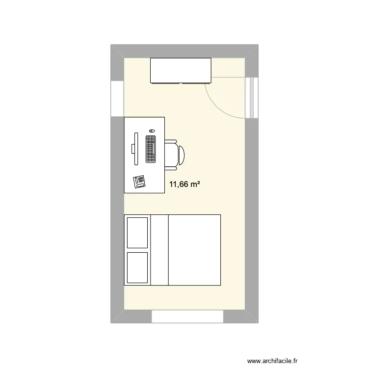 CHAMBRE 3. Plan de CHAMBRE 3. Plan de