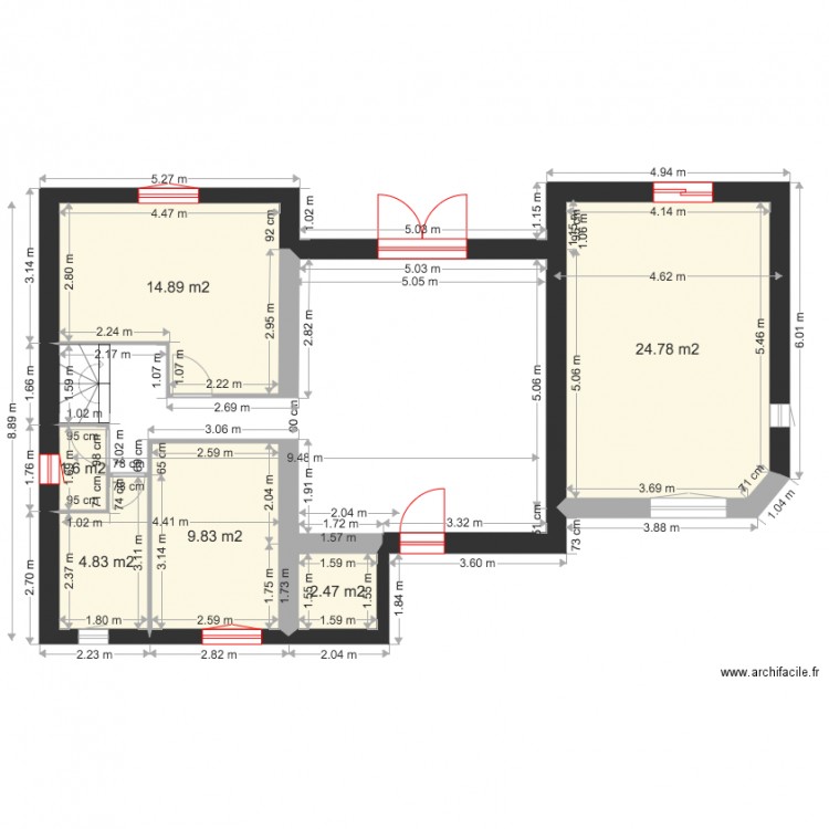 Plan rénovation Maison Anthony 8 MAI  2019. Plan de 0 pièce et 0 m2