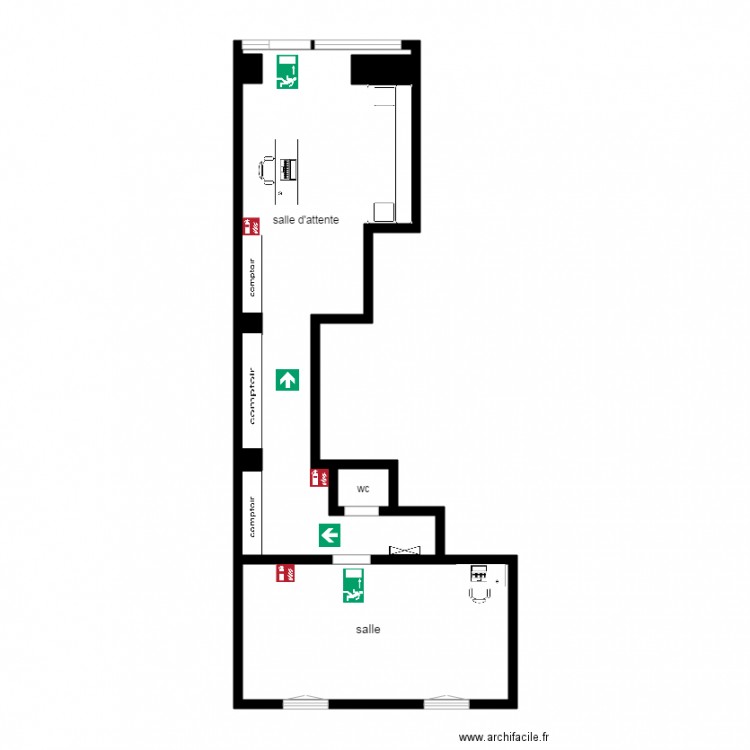 AUTO ECOLE PARIS 15. Plan de 0 pièce et 0 m2