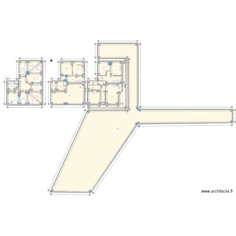 RDC st ismier rdc et combles et 1er ok combles. Plan de 0 pièce et 0 m2