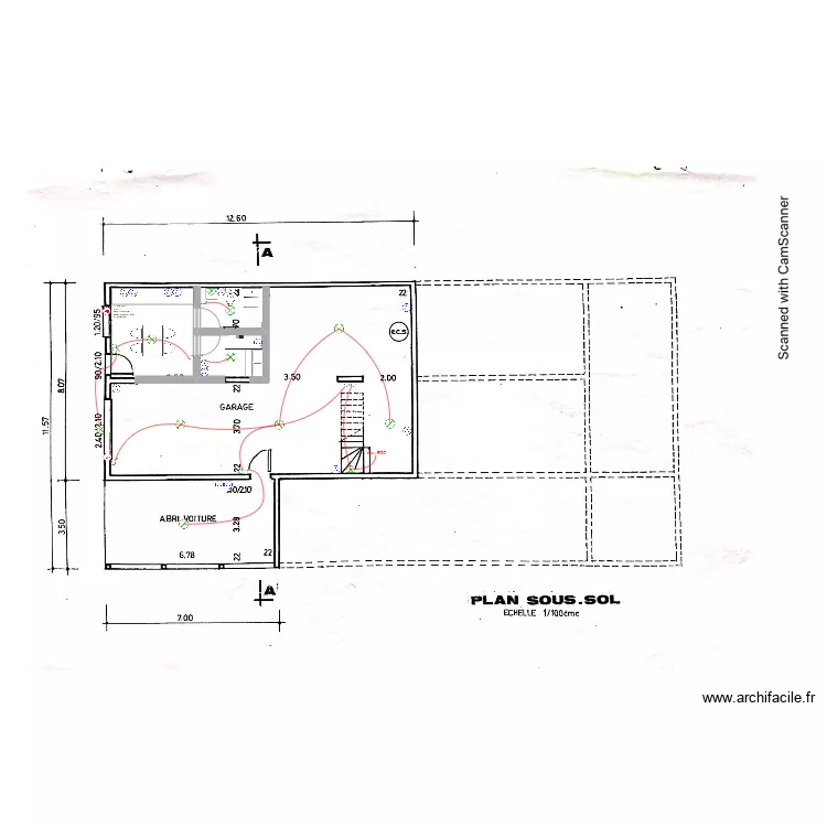 TAUZIA SS . Plan de 