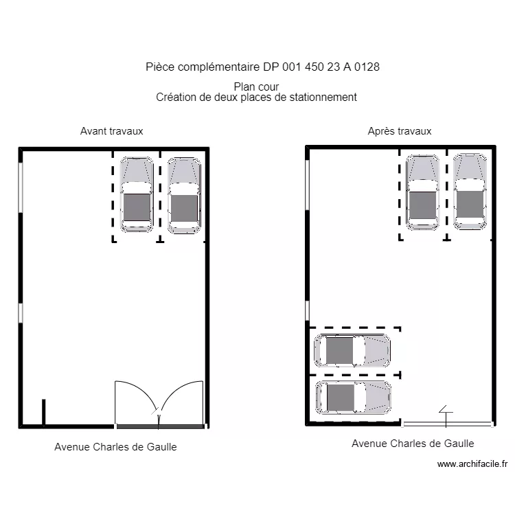 Plan cour villieu. Plan de 