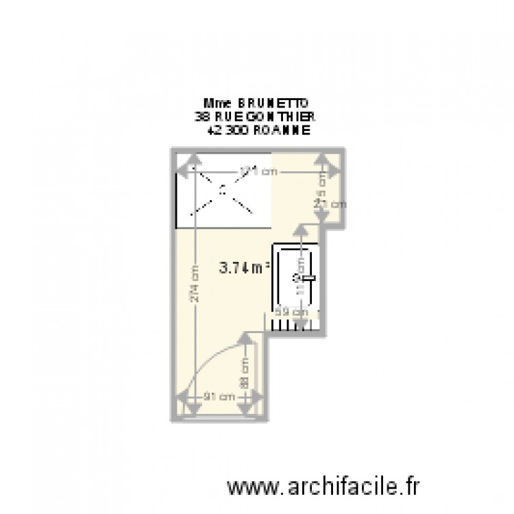 Plan. Plan de 0 pièce et 0 m2