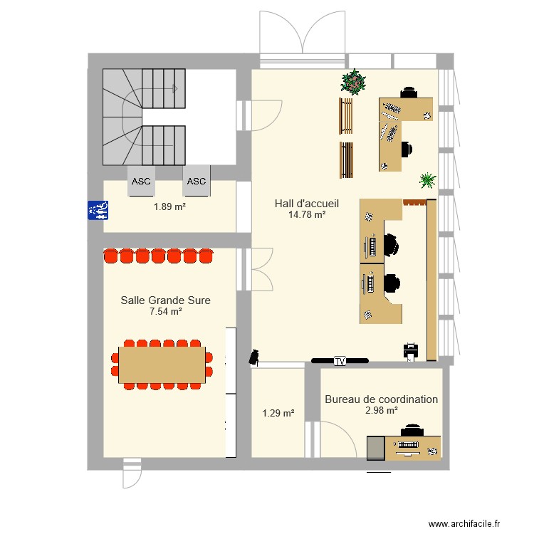 MDD. Plan de 0 pièce et 0 m2