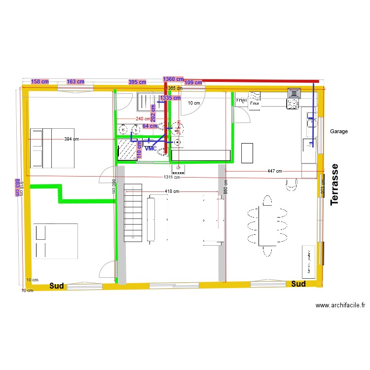 Plomberie oct 2023. Plan de 0 pièce et 0 m2