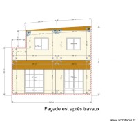 fa&ccedil;ade est apr&egrave;s travaux
