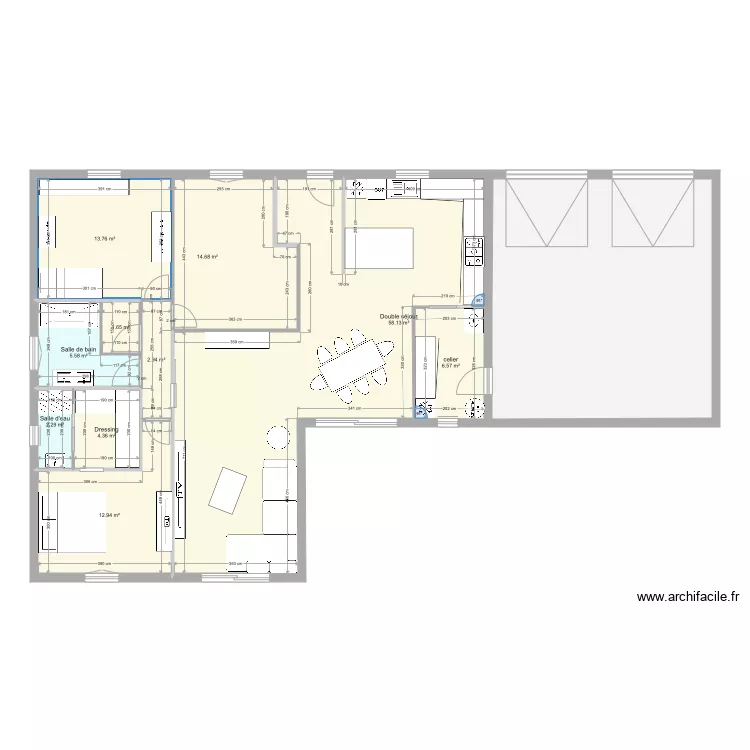 Plan Maison . Plan de 