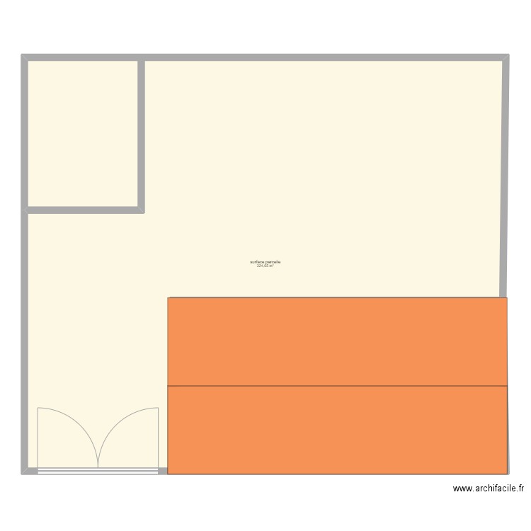 ACHARD. Plan de 1 pièce et 324 m2