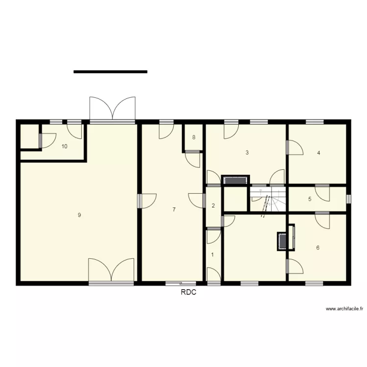 174404 ROUSSEL. Plan de 