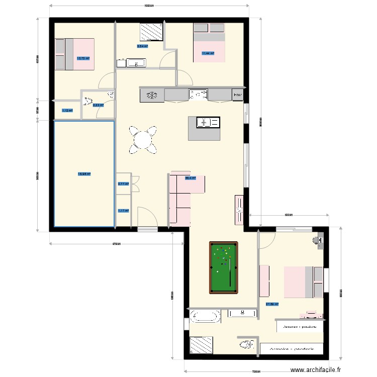 PLAN MAISON1. Plan de 0 pièce et 0 m2