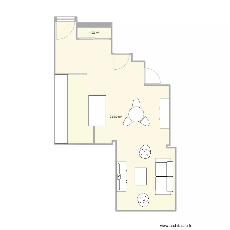 Appartement Annie 2. Plan de 