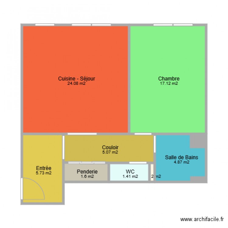 Foulques DE RAIGNIAC pièces. Plan de 0 pièce et 0 m2
