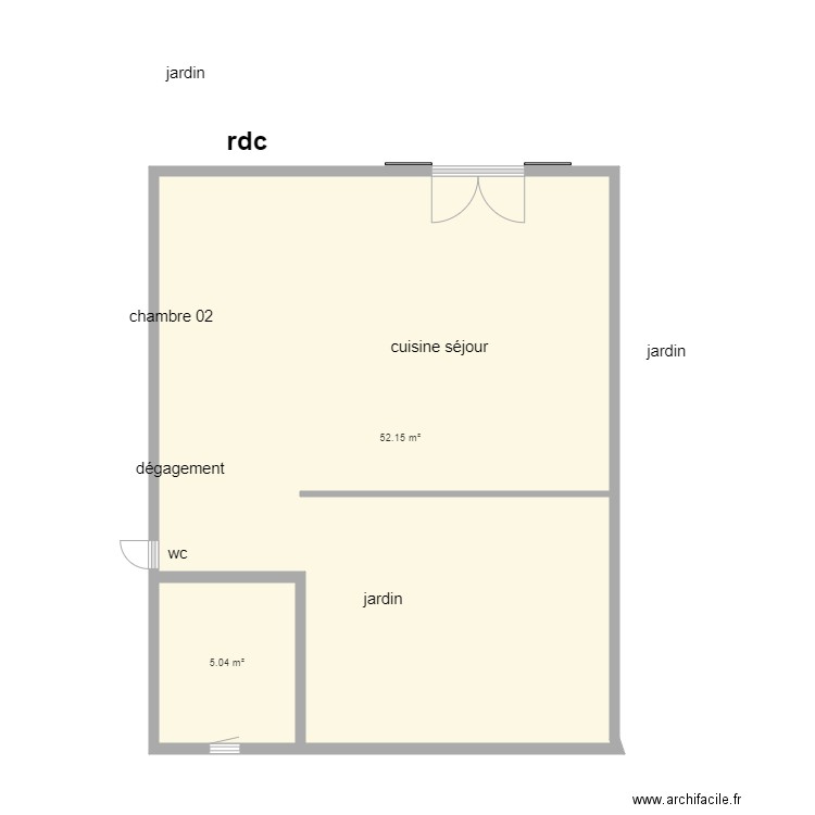 calandra 1. Plan de 0 pièce et 0 m2