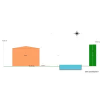 plan de coupe piscine bois semi enterr&eacute;e Finalis&eacute;