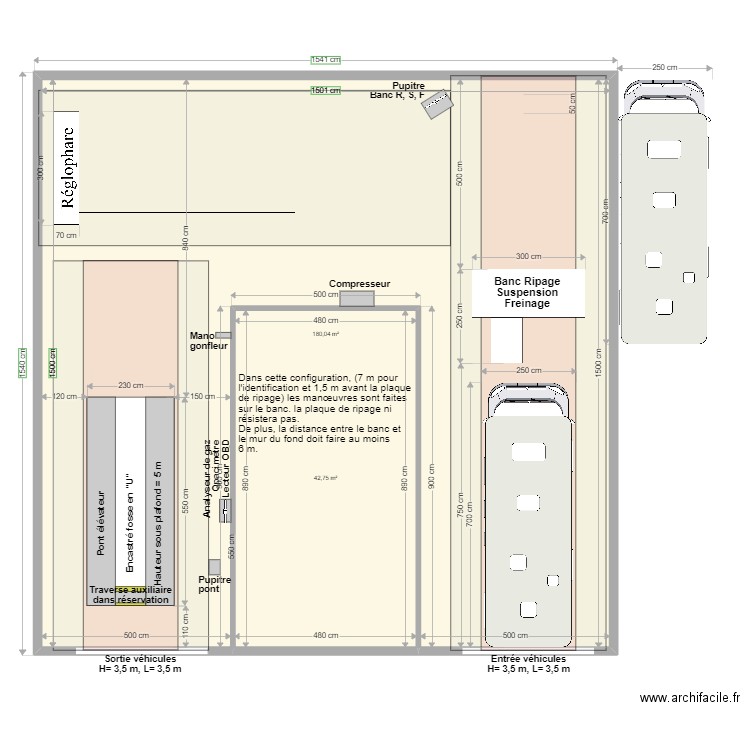 CCT VL 15 x 15 refus motivé. Plan de 0 pièce et 0 m2