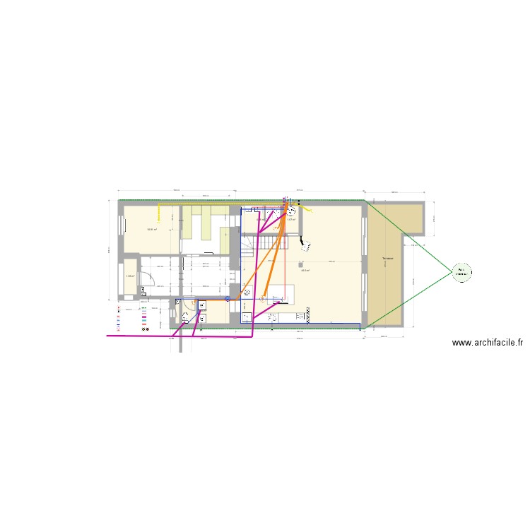 2020905 PLOMBERIE CHAUFFAGE. Plan de 0 pièce et 0 m2