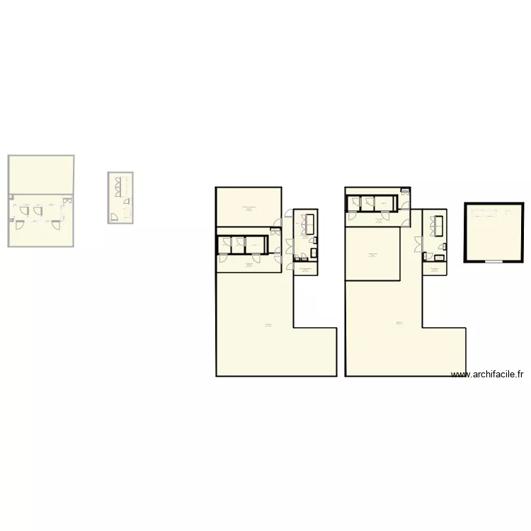 Projet Rhone Alpes. Plan de 