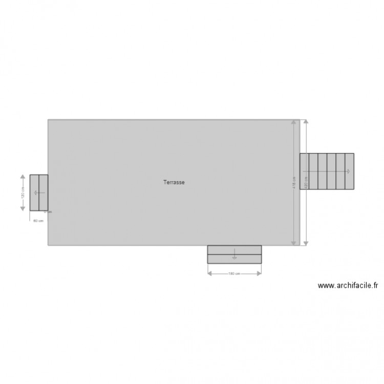 terrasse 1. Plan de 0 pièce et 0 m2