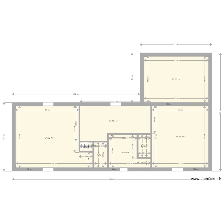 ETAGE. Plan de 0 pièce et 0 m2