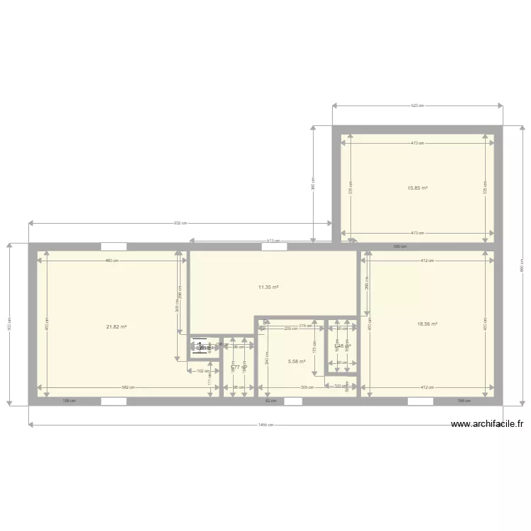 ETAGE. Plan de 