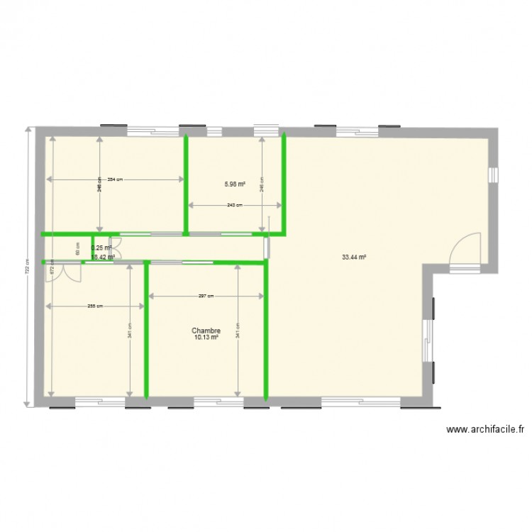 Fabrice n1. Plan de 0 pièce et 0 m2