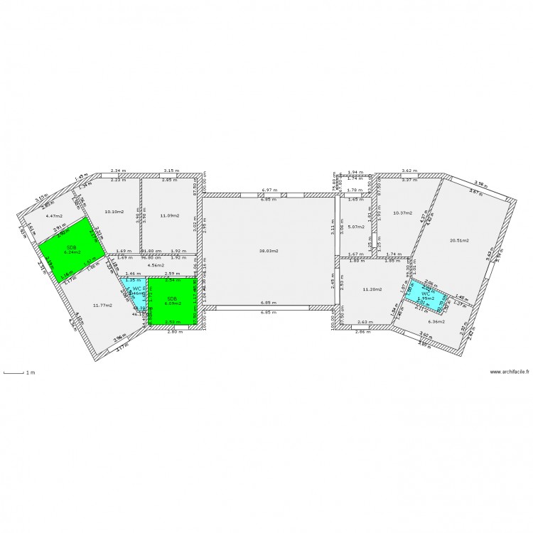 Shangaï 2. Plan de 0 pièce et 0 m2