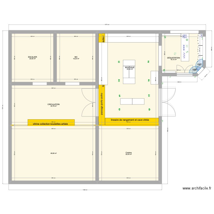 ROMBEAU Caveau vente new. Plan de 0 pièce et 0 m2