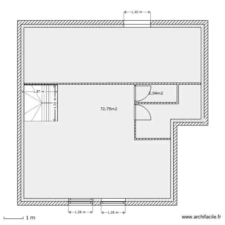 Pilot etage 2 murs. Plan de Pilot etage 2 murs. Plan de