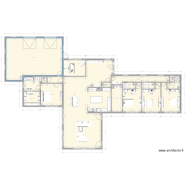 REVE 7. Plan de 17 pièces et 311 m2