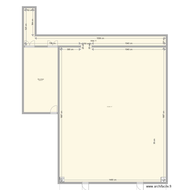 Bureau  box de stockage dans magasinb. Plan de 0 pièce et 0 m2