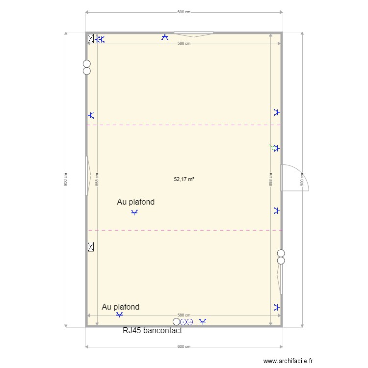 Plan Boulangerie godefroid. Plan de 0 pièce et 0 m2