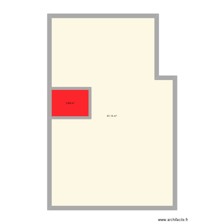 Blondeau. Plan de 5 pièces et 212 m2