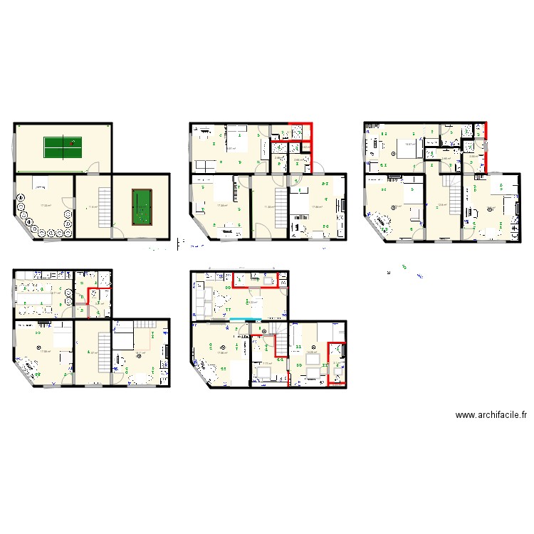 Ryckmans maison9. Plan de 0 pièce et 0 m2