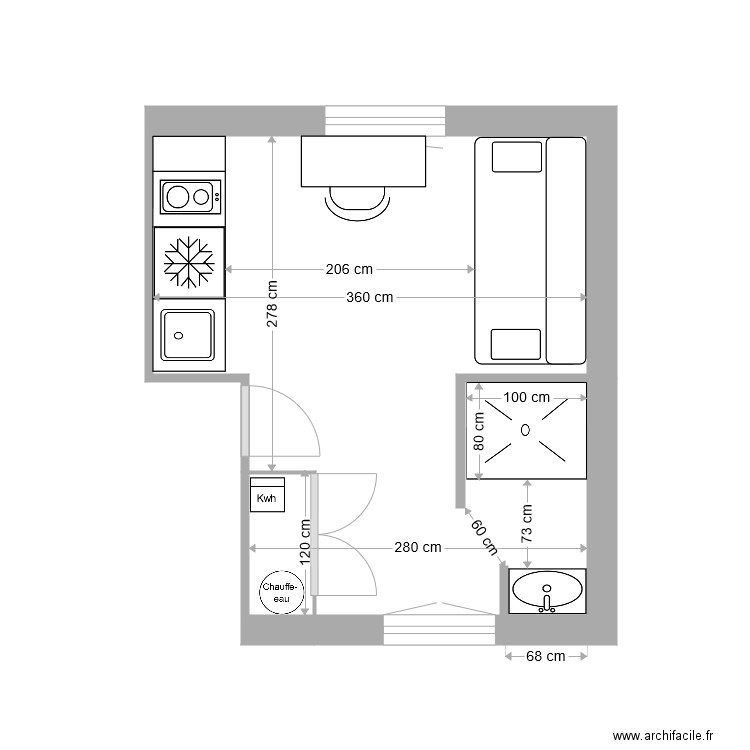 Chasseurs projet 3. Plan de 0 pièce et 0 m2