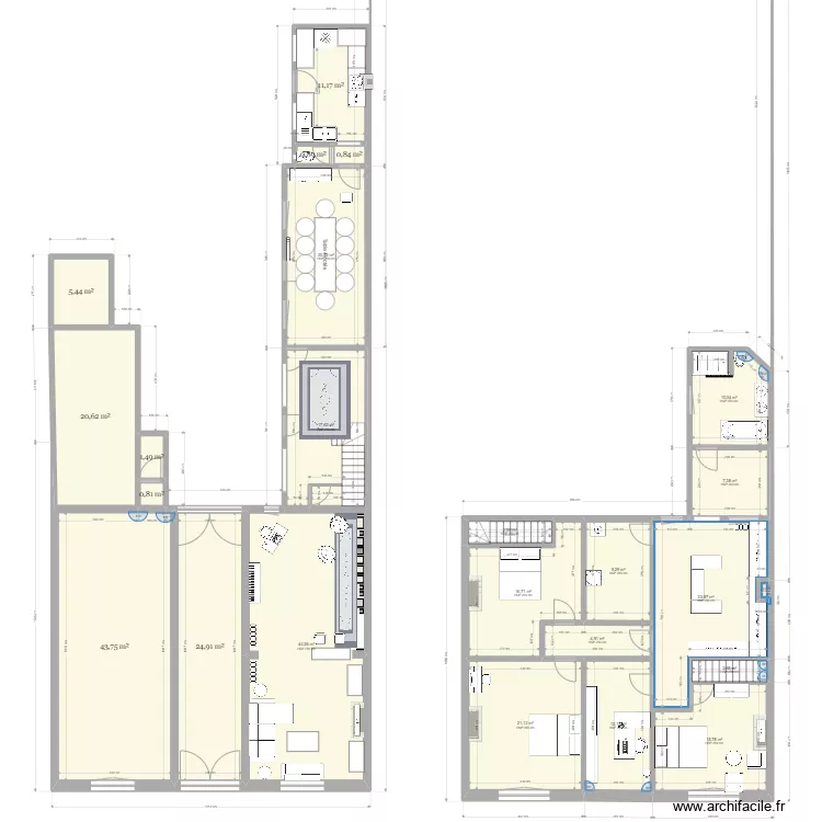 Nouvelle Maison. Plan de Nouvelle Maison. Plan de