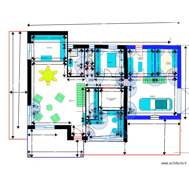 Plan 26. Plan de 0 pièce et 0 m2