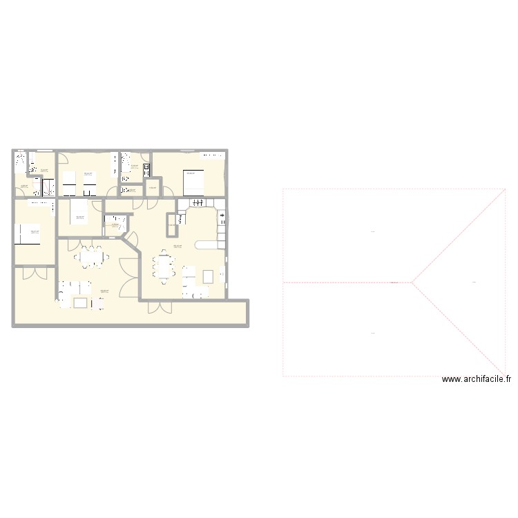 villa Marco. Plan de 0 pièce et 0 m2