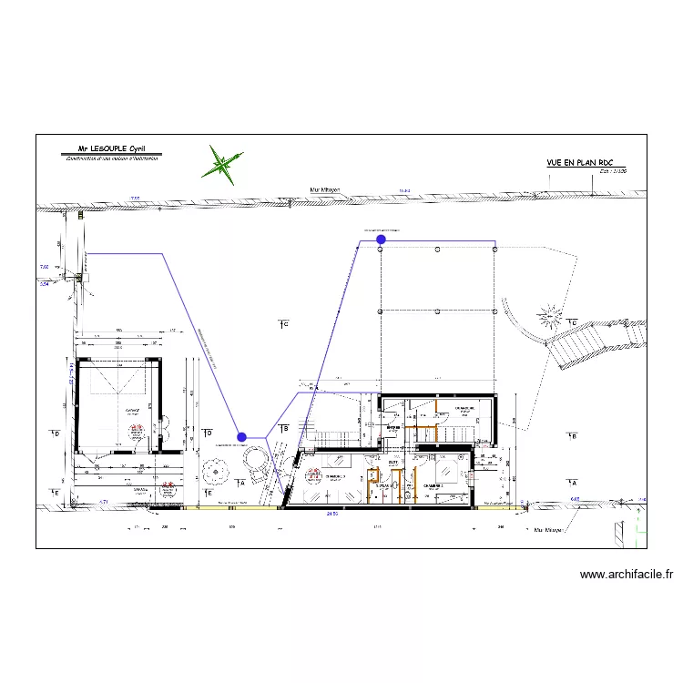 LESOUPLE PLAN RESEAUX. Plan de 