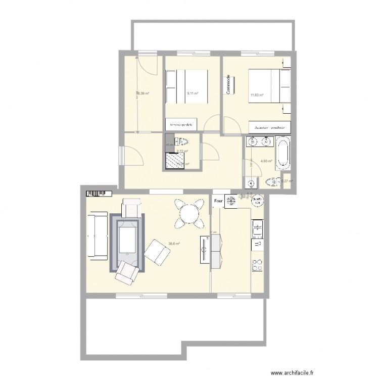 saintraphael Projet1ML2. Plan de 0 pièce et 0 m2