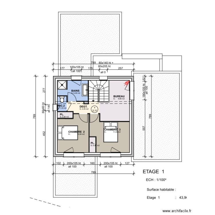 azevedo. Plan de 0 pièce et 0 m2