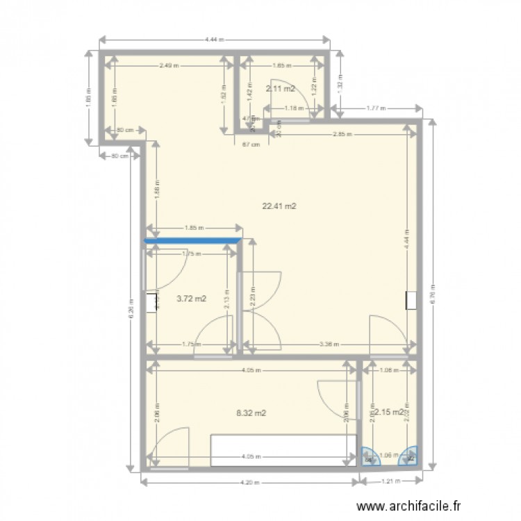 Aragón 30 8  1. Plan de 0 pièce et 0 m2