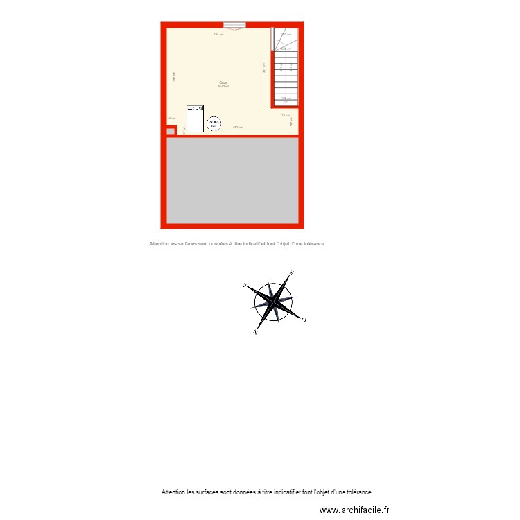 BI 3999 cave non côté. Plan de 0 pièce et 0 m2