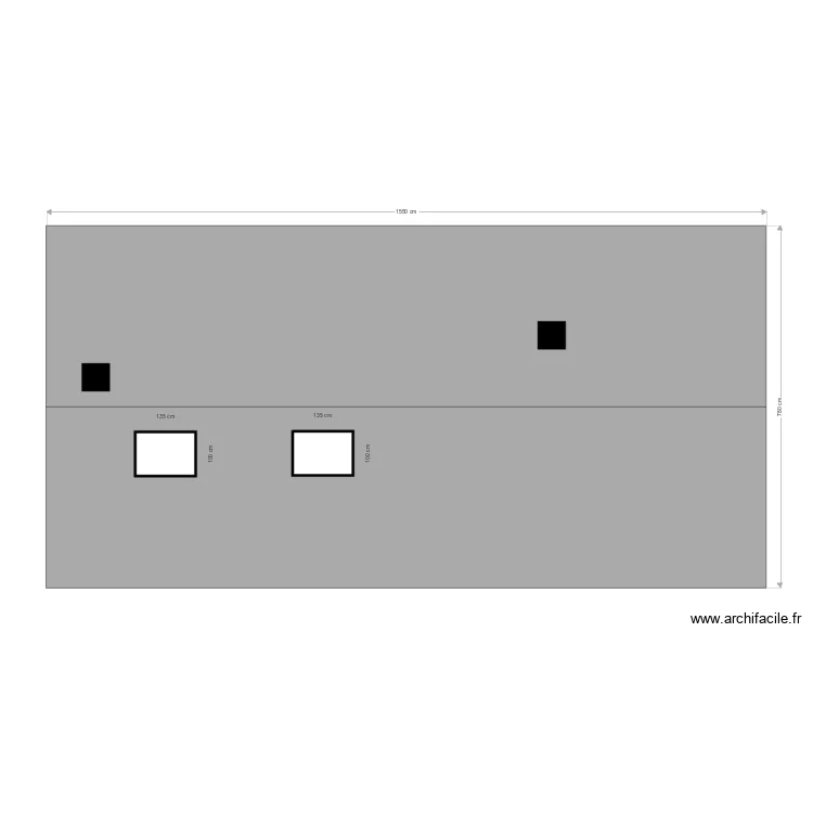 toiture fenetres . Plan de 