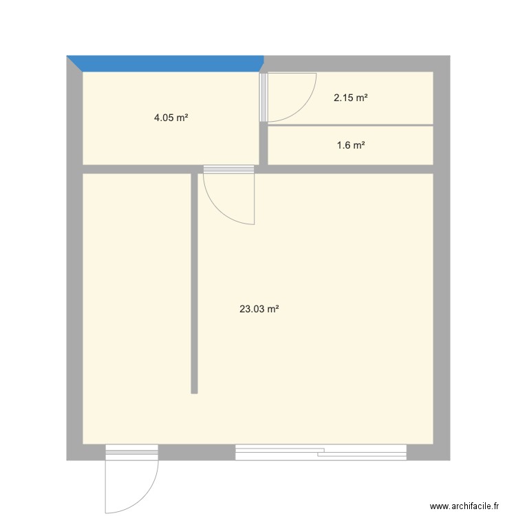 Maison v1. Plan de 0 pièce et 0 m2