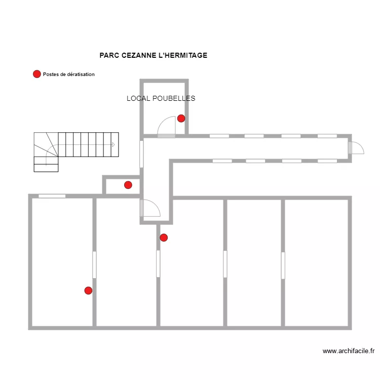 PARC CEZANNE HERMITAGE. Plan de PARC CEZANNE HERMITAGE. Plan de