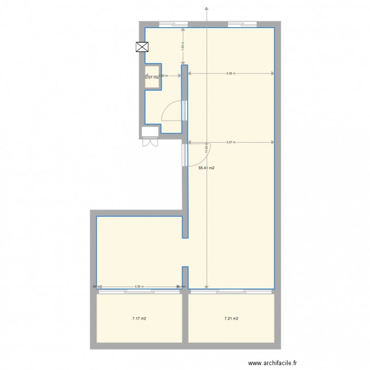 Bougainville 1. Plan de 0 pièce et 0 m2