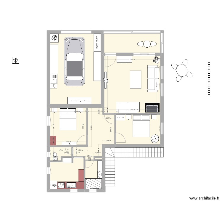 st raph. Plan de 0 pièce et 0 m2