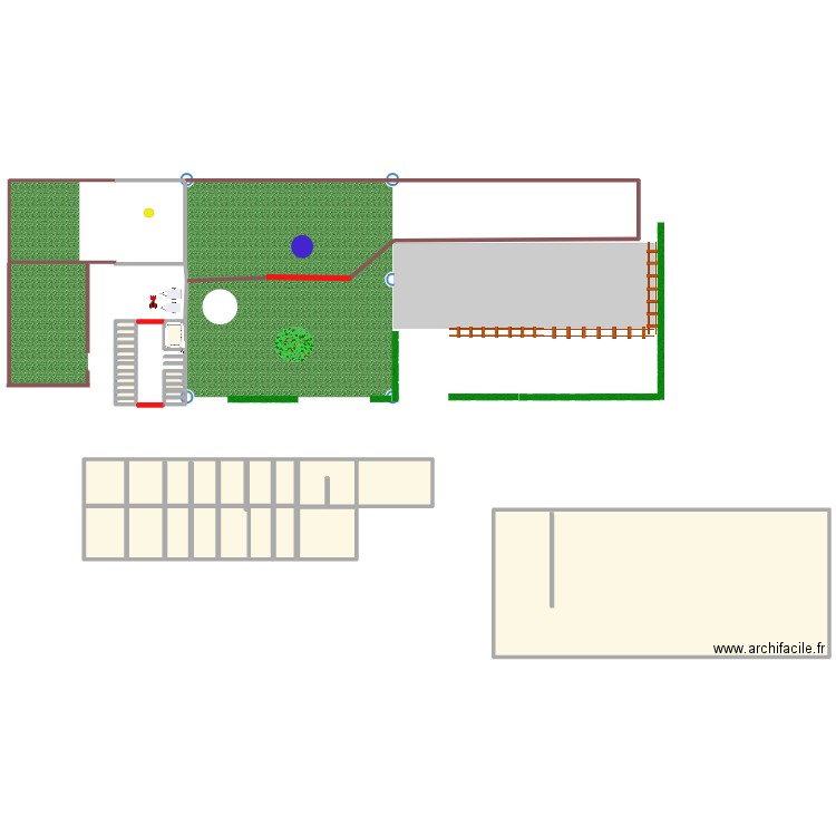 ecurie de l'avrainchenet. Plan de 61 pièces et 1568 m2