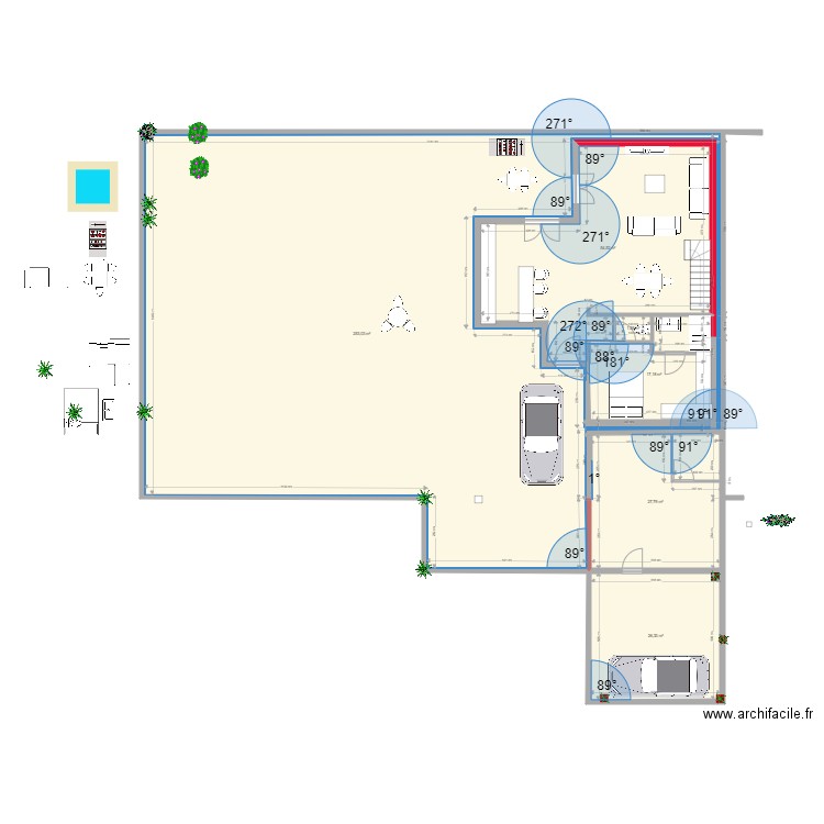 dia 28 de julio cocina con isla. Plan de 0 pièce et 0 m2